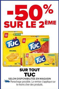 Tuc - Sur Tout offre sur Carrefour Drive