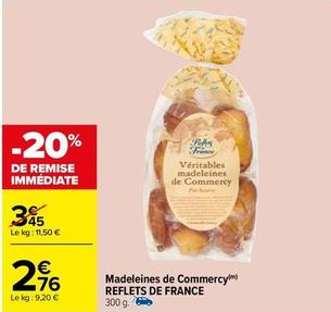 Reflets de France - Madeleines De Commercy offre à 2,76€ sur Carrefour Drive