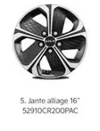 Jante Alliance 16" 52910CR200PAC offre sur KIA