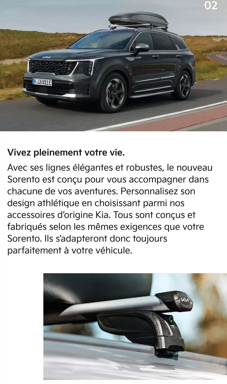 Vivez Pleinement Votre Vie offre sur KIA