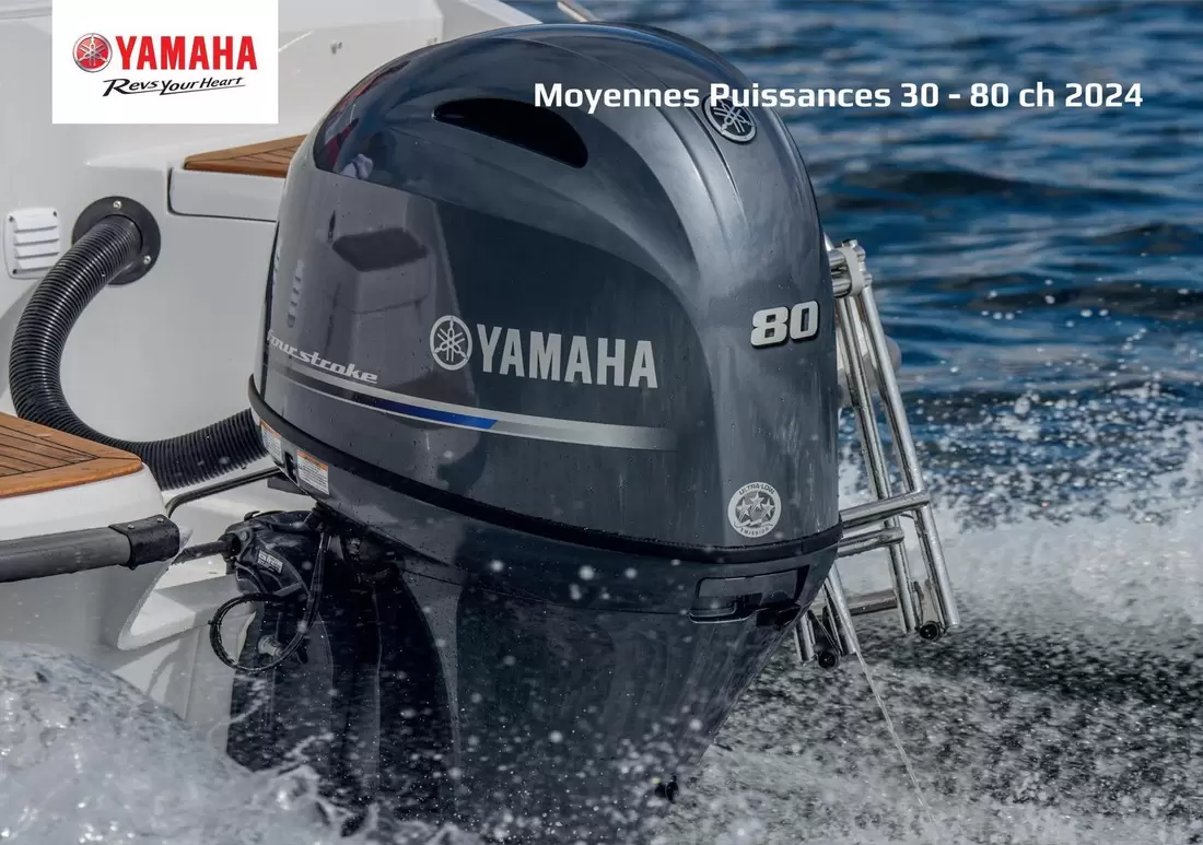 Yamaha - Moyennes Puissances 30-80 Ch 2024 offre sur Yamaha