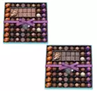 Boite 54 Chocolats d'Halloween et tablette de chocolat offre à 56€ sur Jeff de Bruges