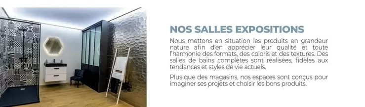 Nos Salles Expositions offre sur Doras