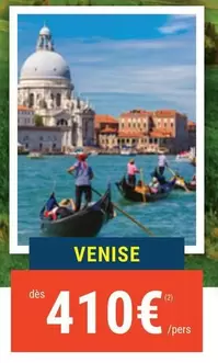 Venise offre à 410€ sur Prêt à partir