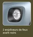 2 Enjolivers De Feux Avant Noirs offre sur Citroën