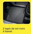 2 Tapis De Sol Noirs À Liseret offre sur Citroën