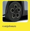 4 Enjoliveurs offre sur Citroën