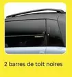 2 Barres De Toit Noires offre sur Citroën