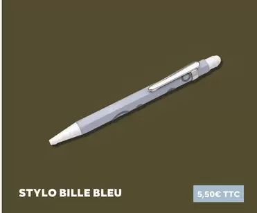 Stylo Bille Bleu offre à 5,5€ sur Citroën