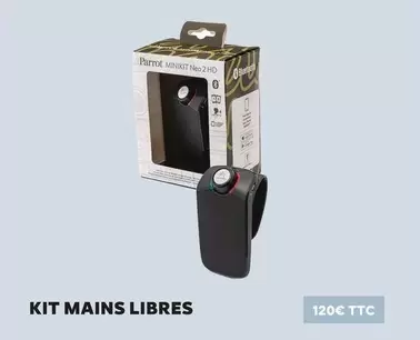 Kit Mains Libres offre à 120€ sur Citroën