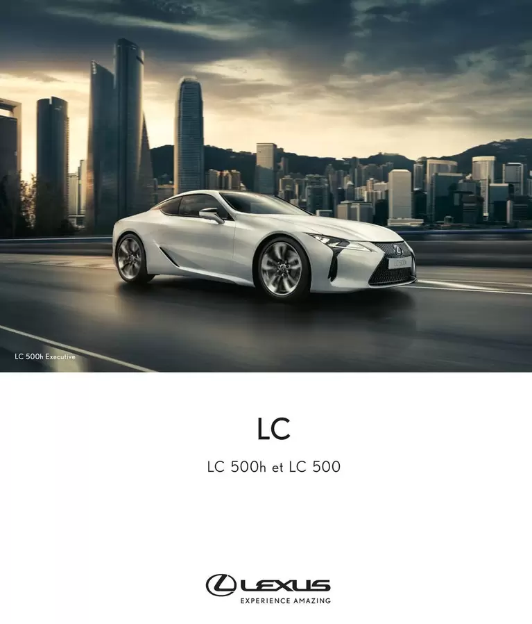 Lexus - Lc 500h Et Lc 500 offre sur Lexus