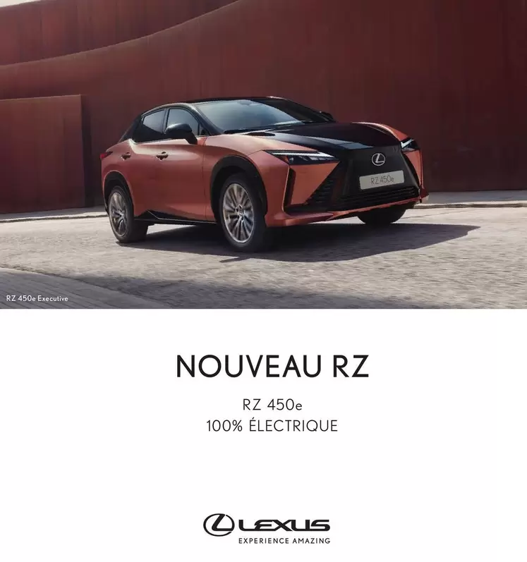 Lexus - Rz 450e offre sur Lexus