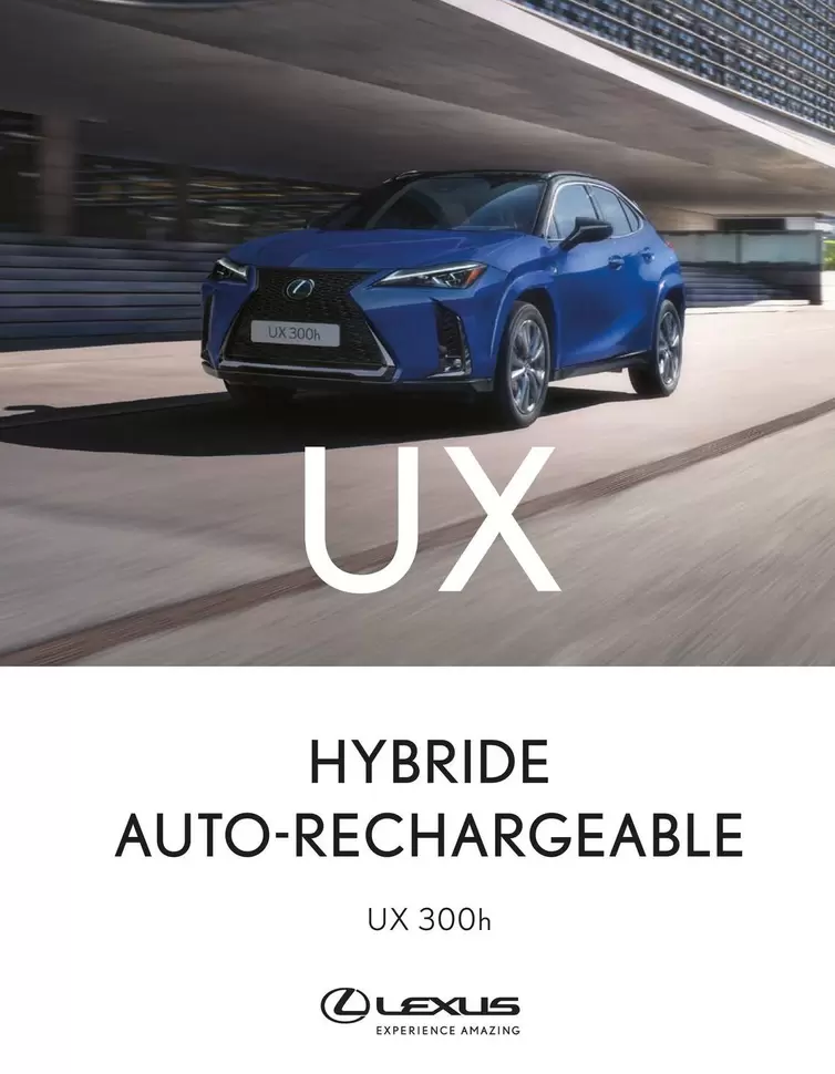 Lexis - Auto-rechargeable Ux offre sur Lexus