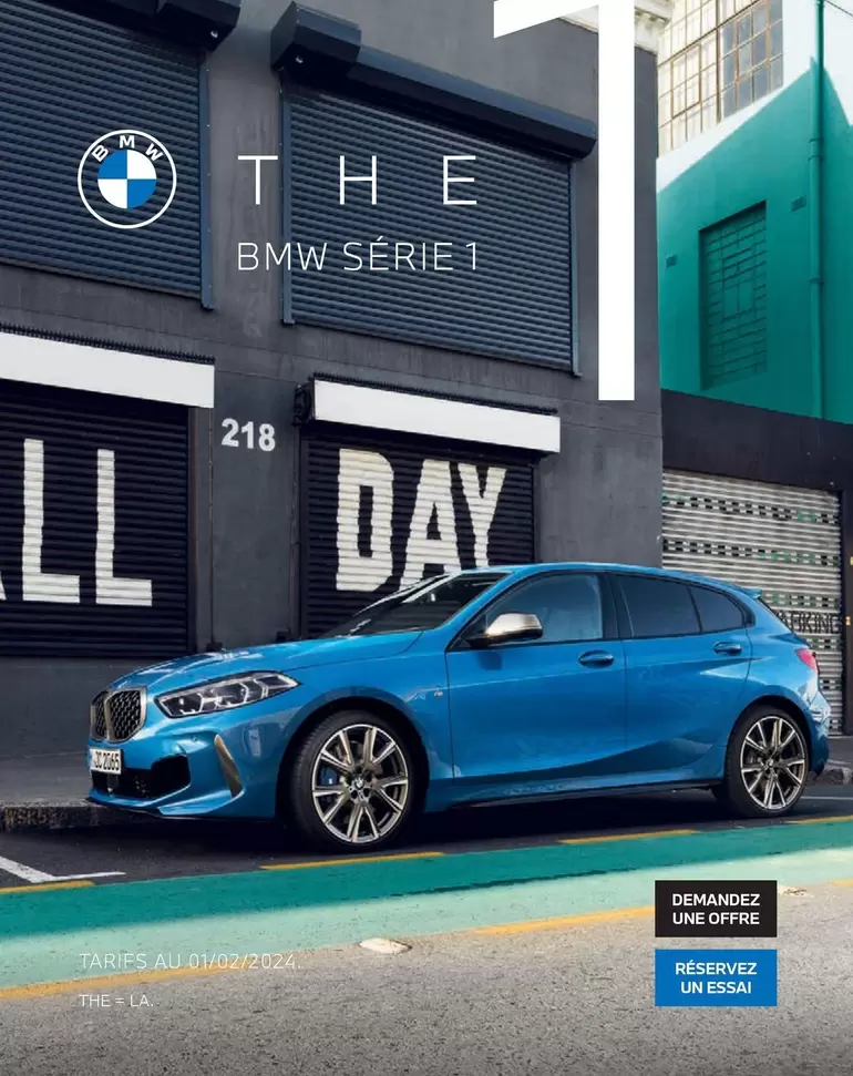 The Bmw Serie 1 offre sur BMW