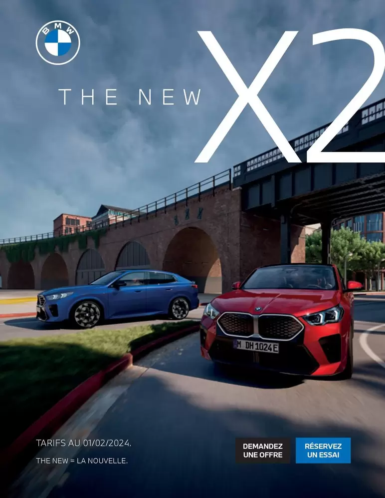 The New X2 The In-lawnelle offre sur BMW