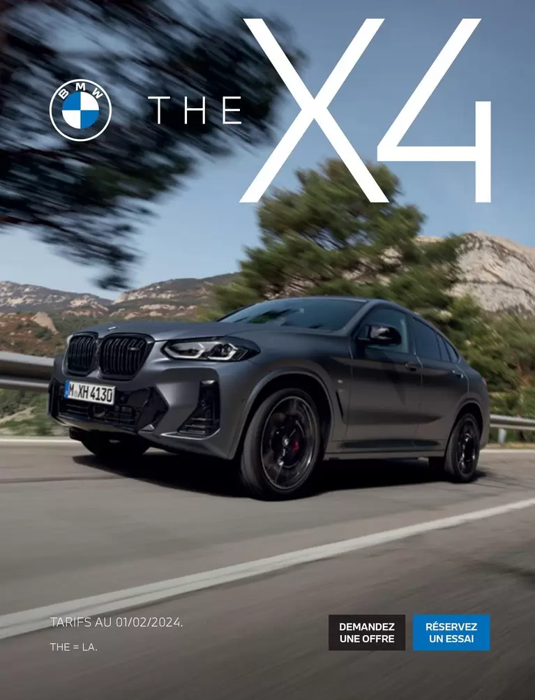 The X4 Standard Inglese Interage offre sur BMW