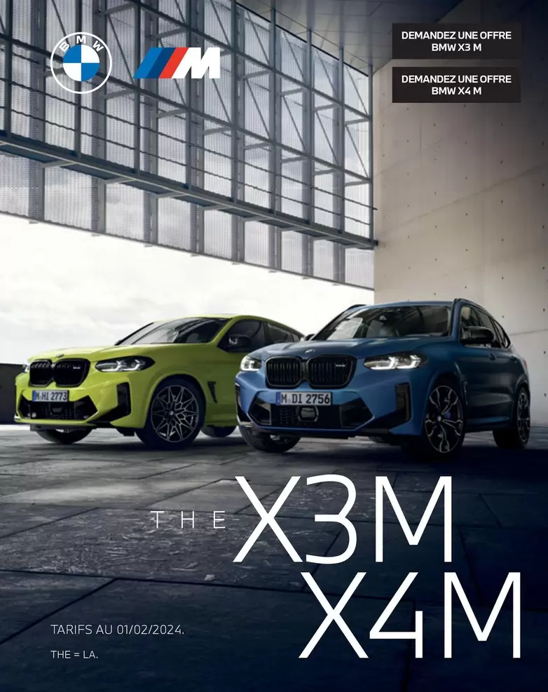 The X3m X4m offre sur BMW