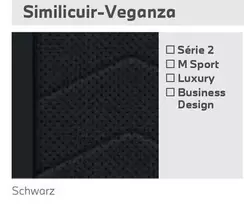 Similicuir-Veganza offre sur BMW