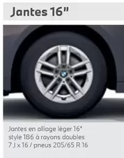 Jantes En Alliage Léger 16 offre sur BMW