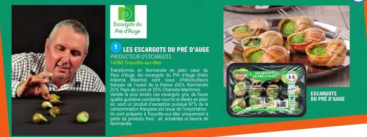 Les Escargots Du Pès D'aigne offre sur E.Leclerc