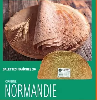 Galettes Fraîches  offre sur E.Leclerc