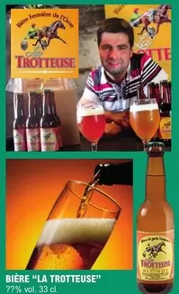 La Trotteur - Bière offre sur E.Leclerc