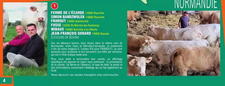 Ferme De Le Caddie offre sur E.Leclerc