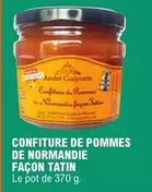 André Guépratte - Confiture De Pommes De Normandie Façon Tatin offre sur E.Leclerc