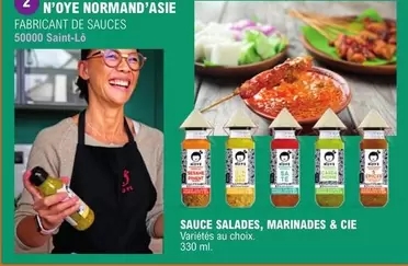 Sauce Salades, Marinades & Cie offre sur E.Leclerc