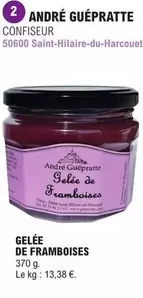 André Guépratte - Gelée De Framboises offre sur E.Leclerc