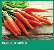 Carottes Lavées offre sur E.Leclerc