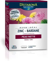 DERMIDEAL ZINC-BARDANE X30 offre à 13,5€ sur marcel & fils