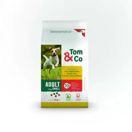 Mini adult viande fraiche poulet 2kg offre à 7,49€ sur Tom&Co