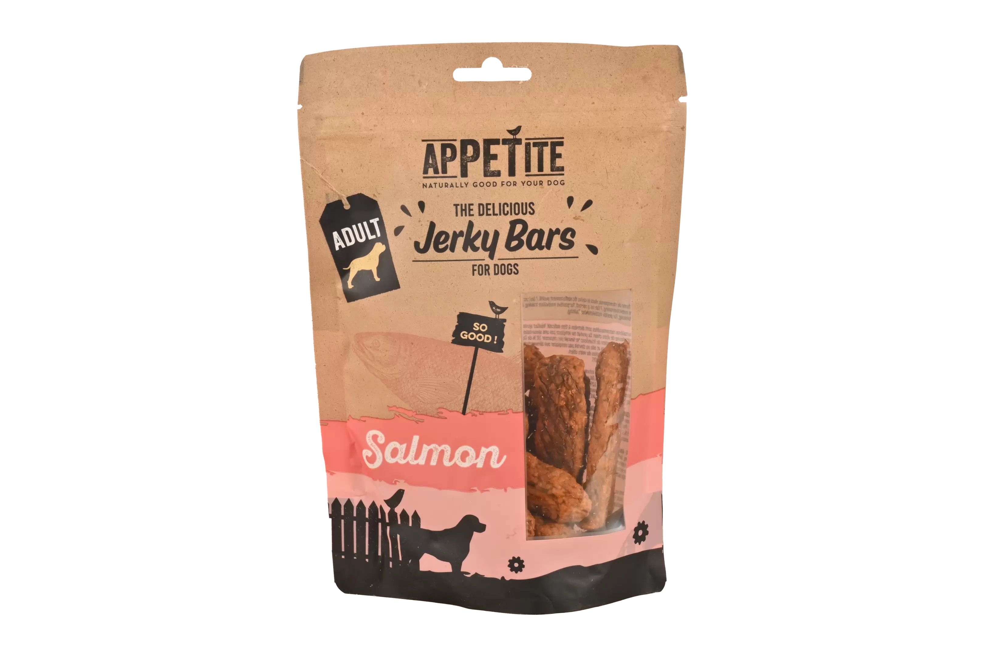 Jerky snack au saumon pour chien 90g offre à 3,99€ sur Tom&Co