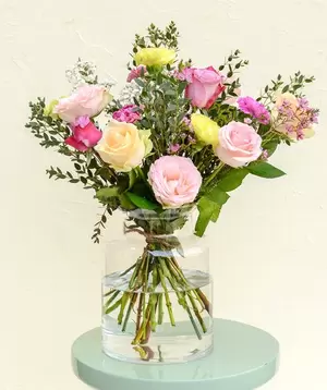 Bouquet de roses Jade offre à 36,9€ sur Au nom de la rose