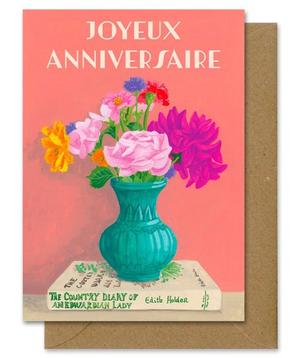 Carte Bouquet d'anniversaire - Mélanie Voituriez offre à 3,5€ sur Au nom de la rose
