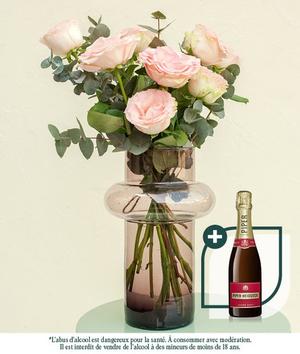 Espérance Simple et sa bouteille de Champagne PIPER-HEIDSIECK 37,5cl offre à 69,9€ sur Au nom de la rose