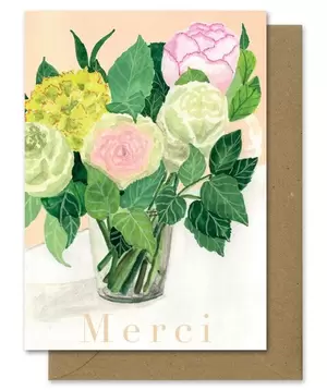 Carte Merci - Mélanie Voituriez offre à 4€ sur Au nom de la rose