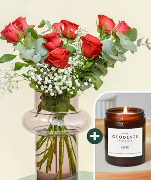 Margot Simple Marie Simple et sa bougie Geodesis - Rose offre à 57,8€ sur Au nom de la rose