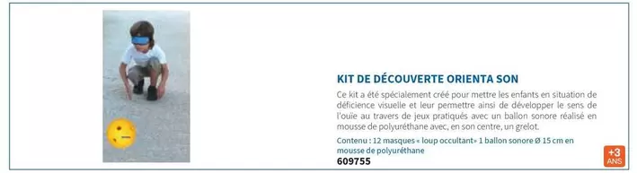 Kit De Découverte Orienta Son offre sur Hyperburo