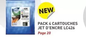 Pack 4 Cartouches Jet D'encre Lc426 offre sur Hyperburo