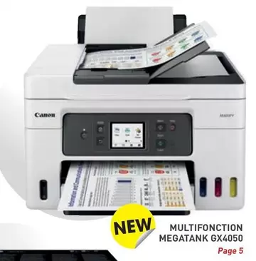 Canon - Multifonction Megatank GX4050 offre sur Hyperburo