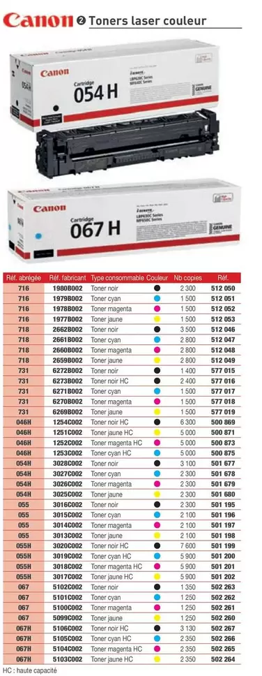 Canon - Torres Laser Couleur offre sur Hyperburo