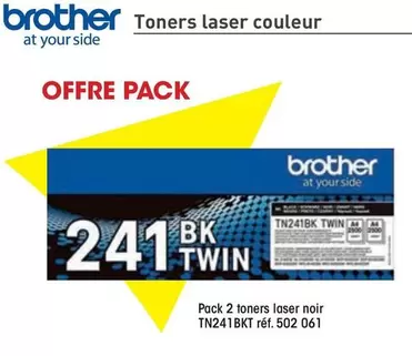 Brother - Toners Laser Couleur  offre sur Hyperburo