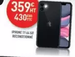 Apple - Iphone 11 64 Go Reconditionne offre à 359€ sur Hyperburo