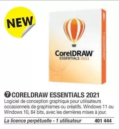 Coreldraw - Essentials 2021 offre sur Hyperburo