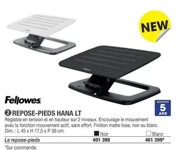 Fellowes - Repose-pieds Hana LT offre sur Hyperburo