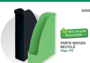 Porte-Revues Recycle offre sur Hyperburo