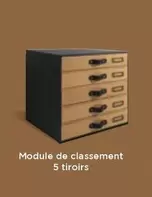 Module De Classement 5 Tiroirs offre sur Hyperburo