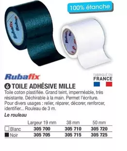 Rubafix - Toile Adhésive Mille offre sur Hyperburo